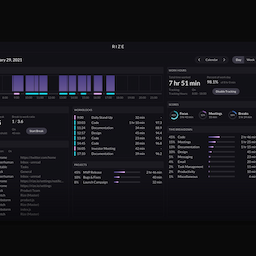 Rize is a smart time tracker that improves your focus and helps you build better work habits. Try it one month free with this code: A0AC2B Image
